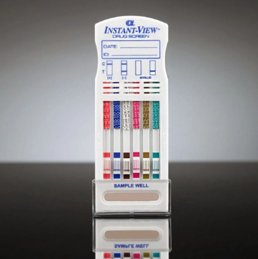 Instant-View Drug Screen Dip Card Test Kit, 12 Panel, CLIA Waived, 20/Box