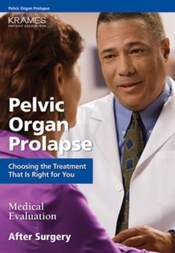 Pelvic Organ Prolapse Educational Brochure, 7x10", 16 Pages, Each