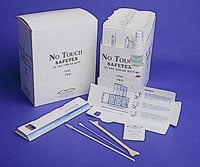 Andwin Scientific No-Touch Pap Smear Test Kit with 2 Slides, Plastic Scraper, Brush, Cotton-Tipped Applicator, and Fixative Pouch, 500/Case