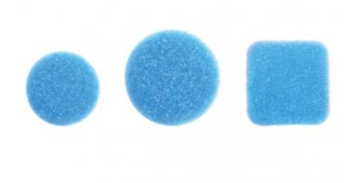 Pac-Dent Disposable Blue Polyurethane Endo Sponges, Round, 2" Dia x 3/8" Thick, 50/Pack