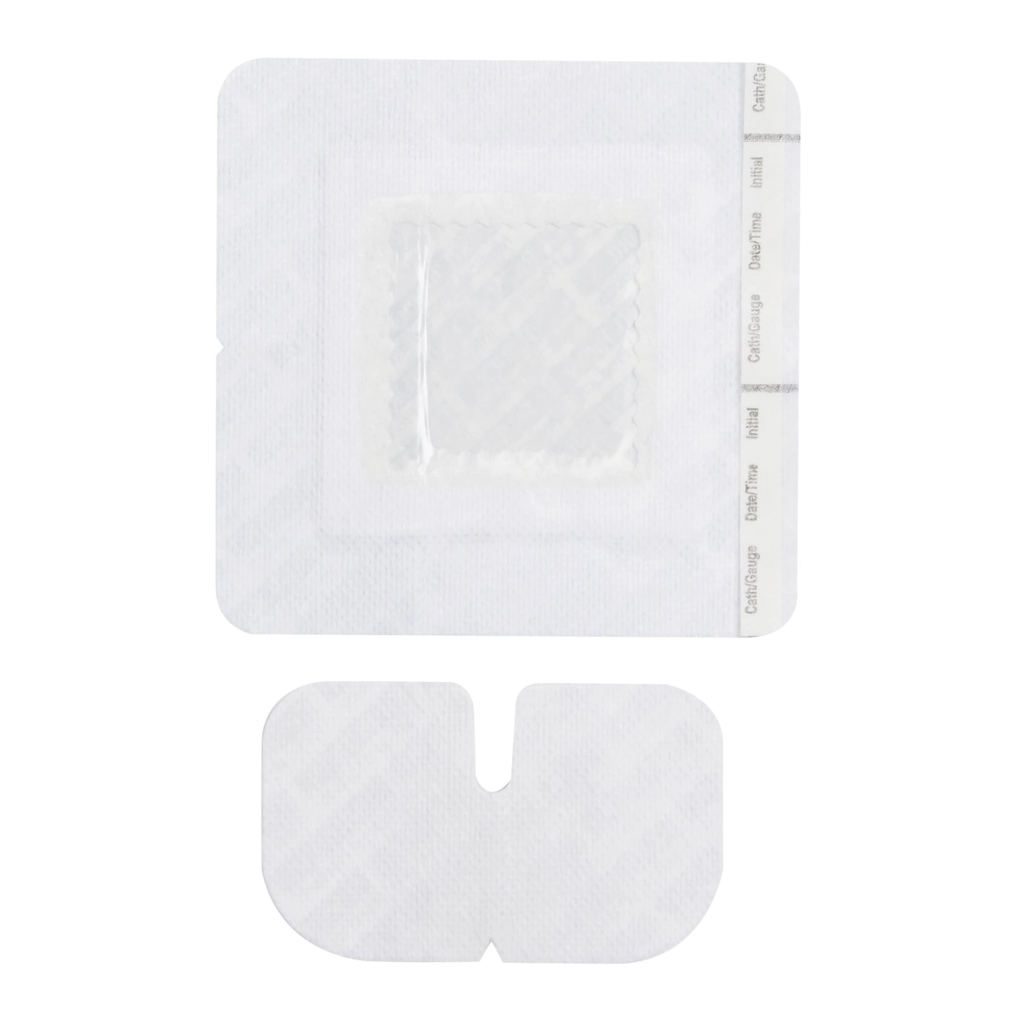 Medline SorbaView 2000 Film Window Dressing with Closure, 4-1/2" x 4", Sterile, Transparent, Latex-Free