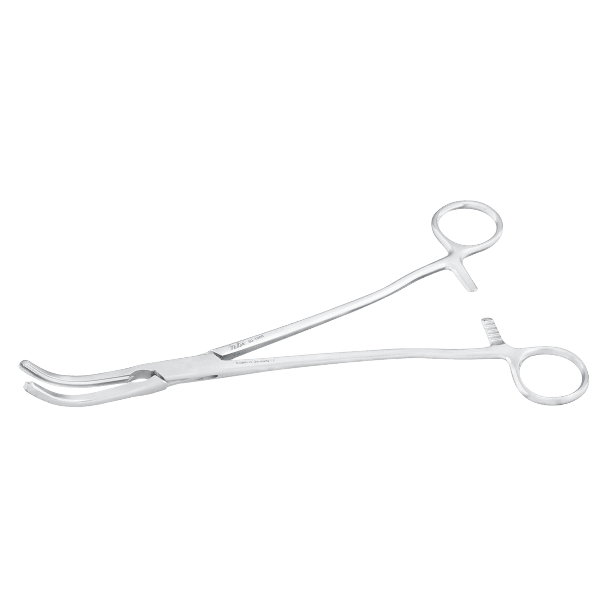 Miltex Z-Type Hysterectomy-Parametrium Forceps, Curved, 12"