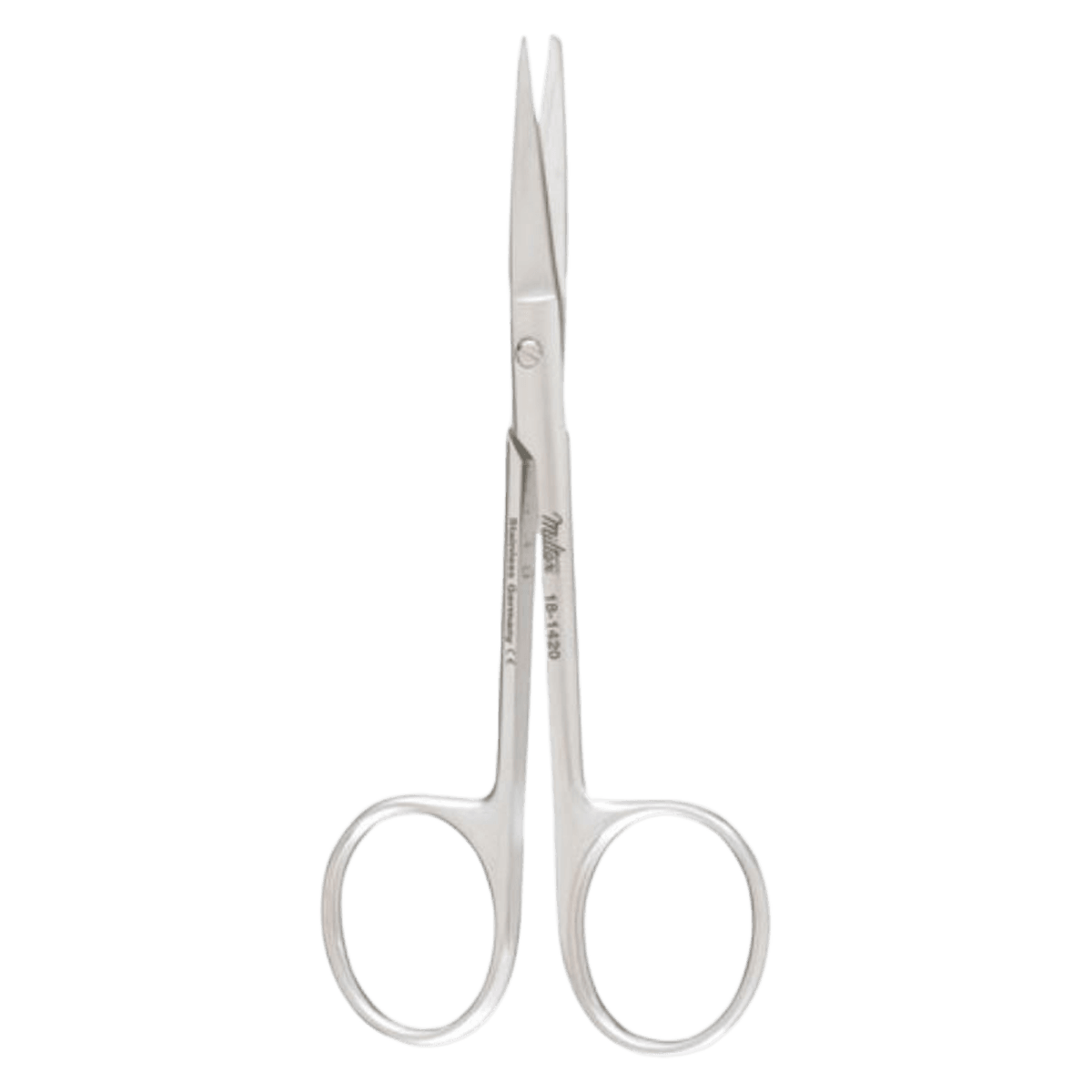 Meister-Hand Iris Scissors, Curved, 4" (10 cm), Stainless Steel, Each