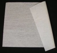 Tidi Choice Crepe Sheet, 18" x 24", White, 1-Ply, Latex-Free, 1000/Box