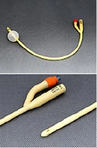 AMSure 2-Way Foley Catheter, Whistle Tip, Silicone, 20Fr, 30mL Balloon