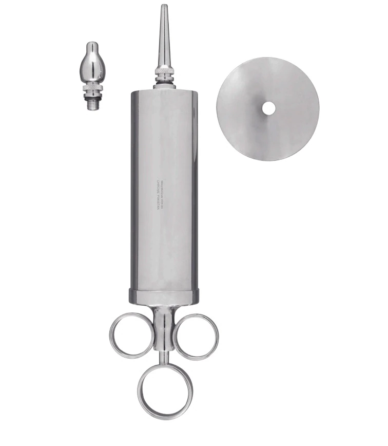 Miltex Vantage Metal Ear Syringe, 2 oz, Autoclavable