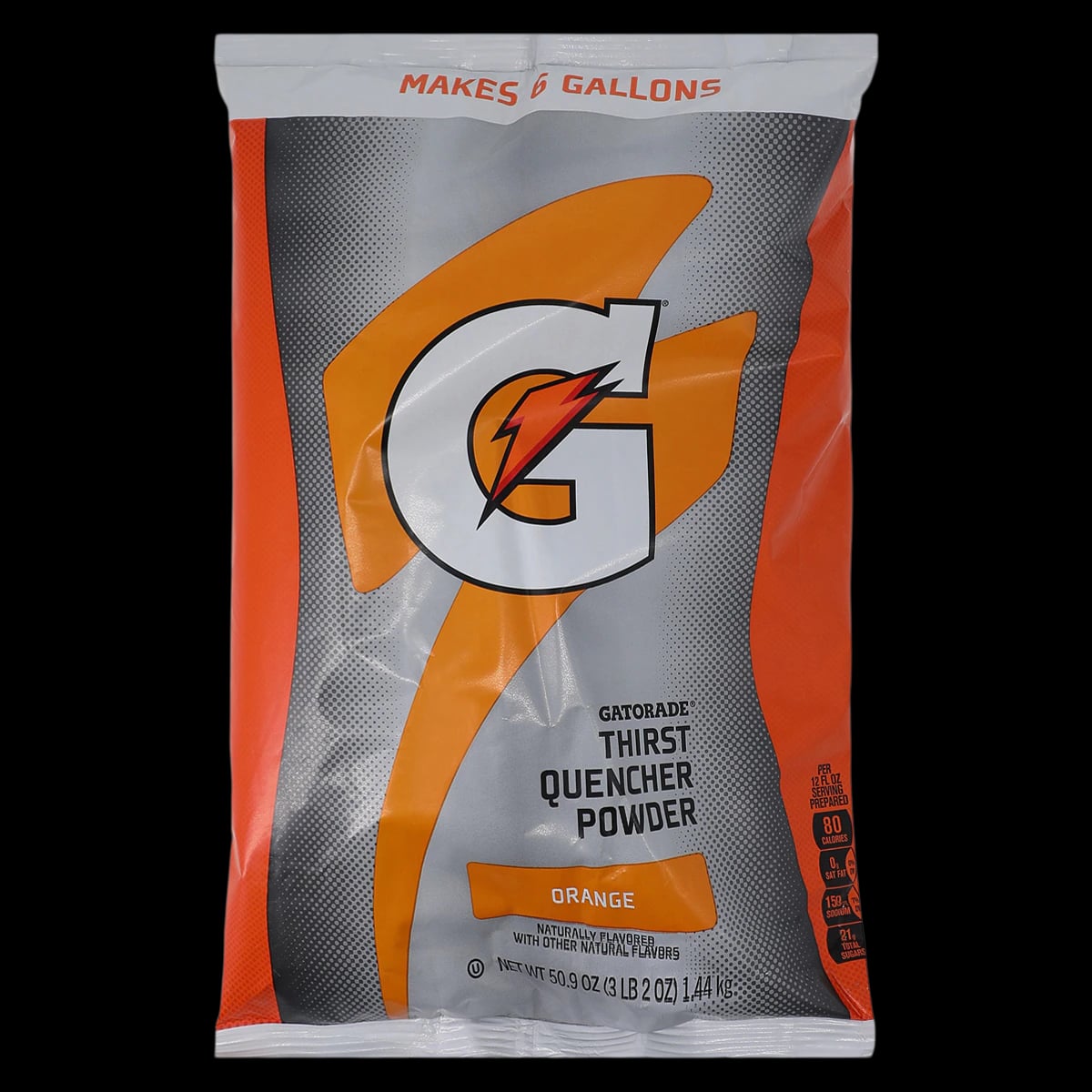 Gatorade Thirst Quencher Orange Sports Drink Powder, 6 Gallon Mix Packets, 14/Case