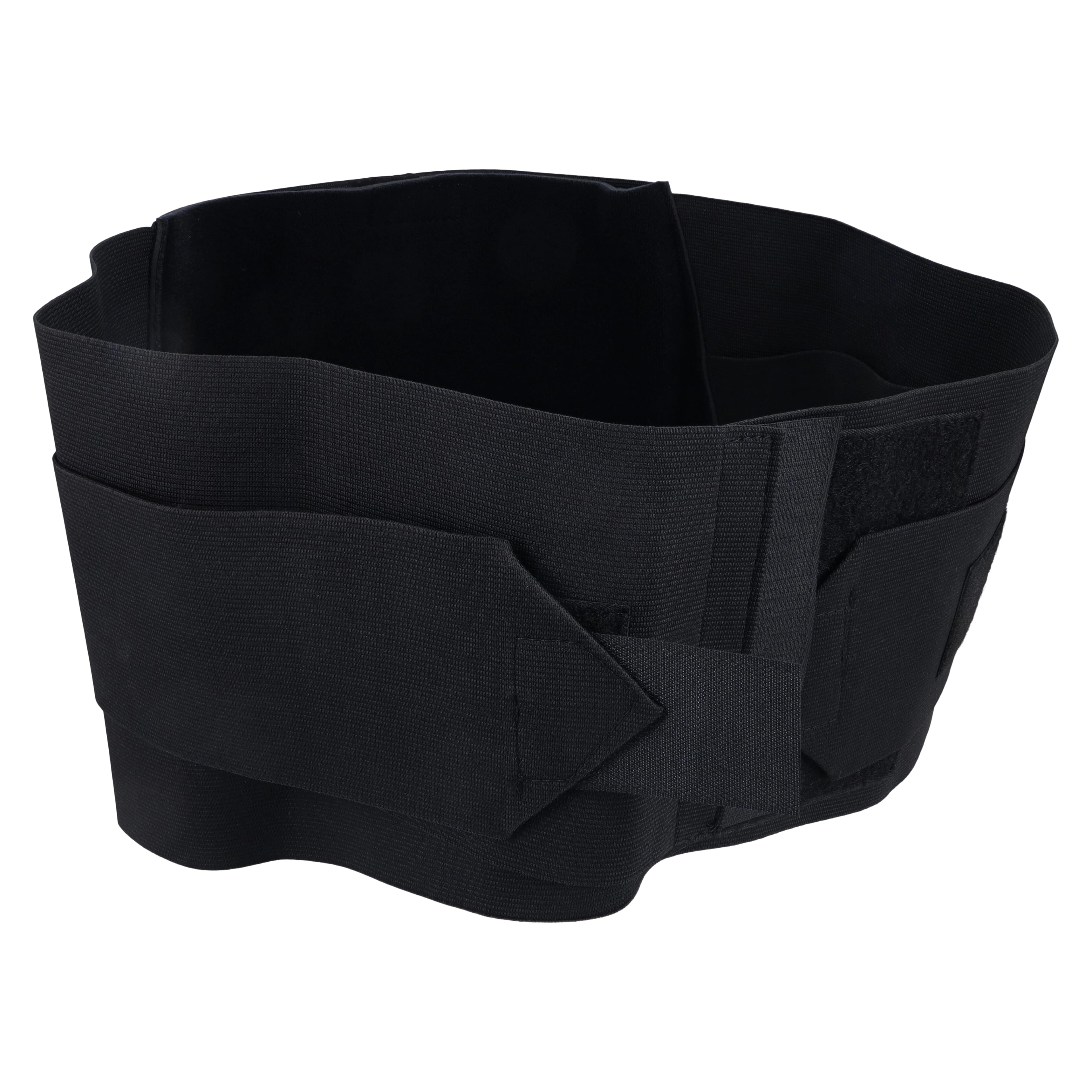 Procare Lumbar Sacral Support with Compression Strap, Black, Adult 2X-Large, 53-59"