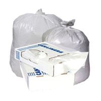 Can Liner White X-Heavy 30x36, 20-30 Gallons, 200/Case