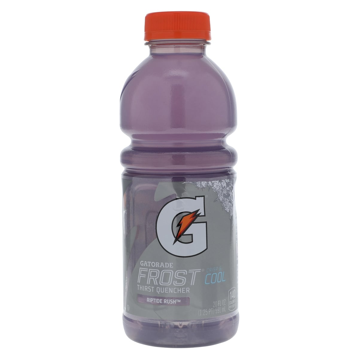 Gatorade Widemo Riptide Rush Sports Beverage, 20 oz Wide Mouth Bottle, 24/Case
