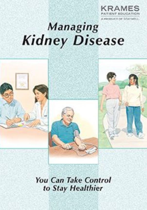 Managing Kidney Disease Educational Booklet, 7x10", 16 Pages, Each