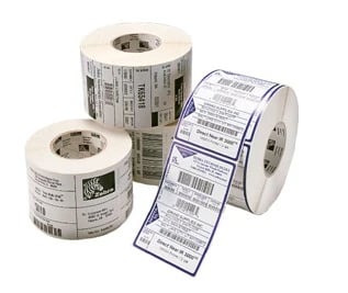 Zebra Z-Select 4000D Thermal Transfer Labels, 1" x 3", 6 Rolls/Case