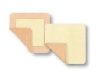 Gentell Xtrasorb Foam Dressing, 4-1/2" x 4-1/2", Sterile, Adhesive, Beige