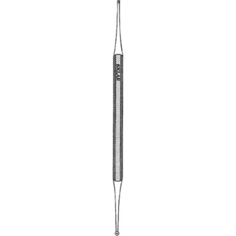 Sklar Instruments Double Ended Curette, Podiatry Excavator, 5-1/2" Stainless Steel, Each