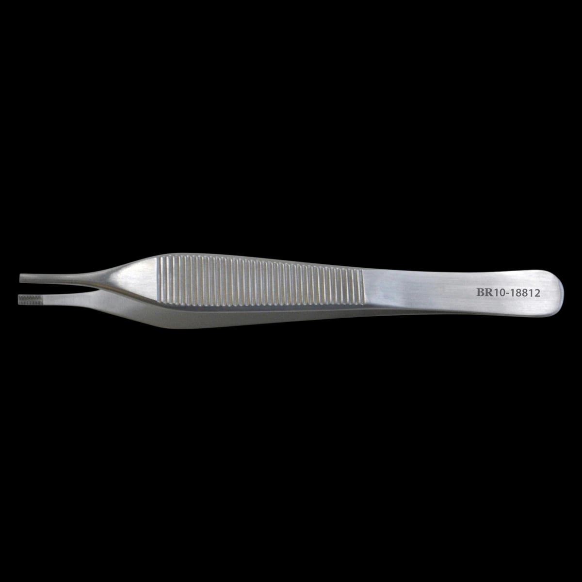 Adson Tissue Forceps, Straight, 4-3/4", Stainless Steel, Each