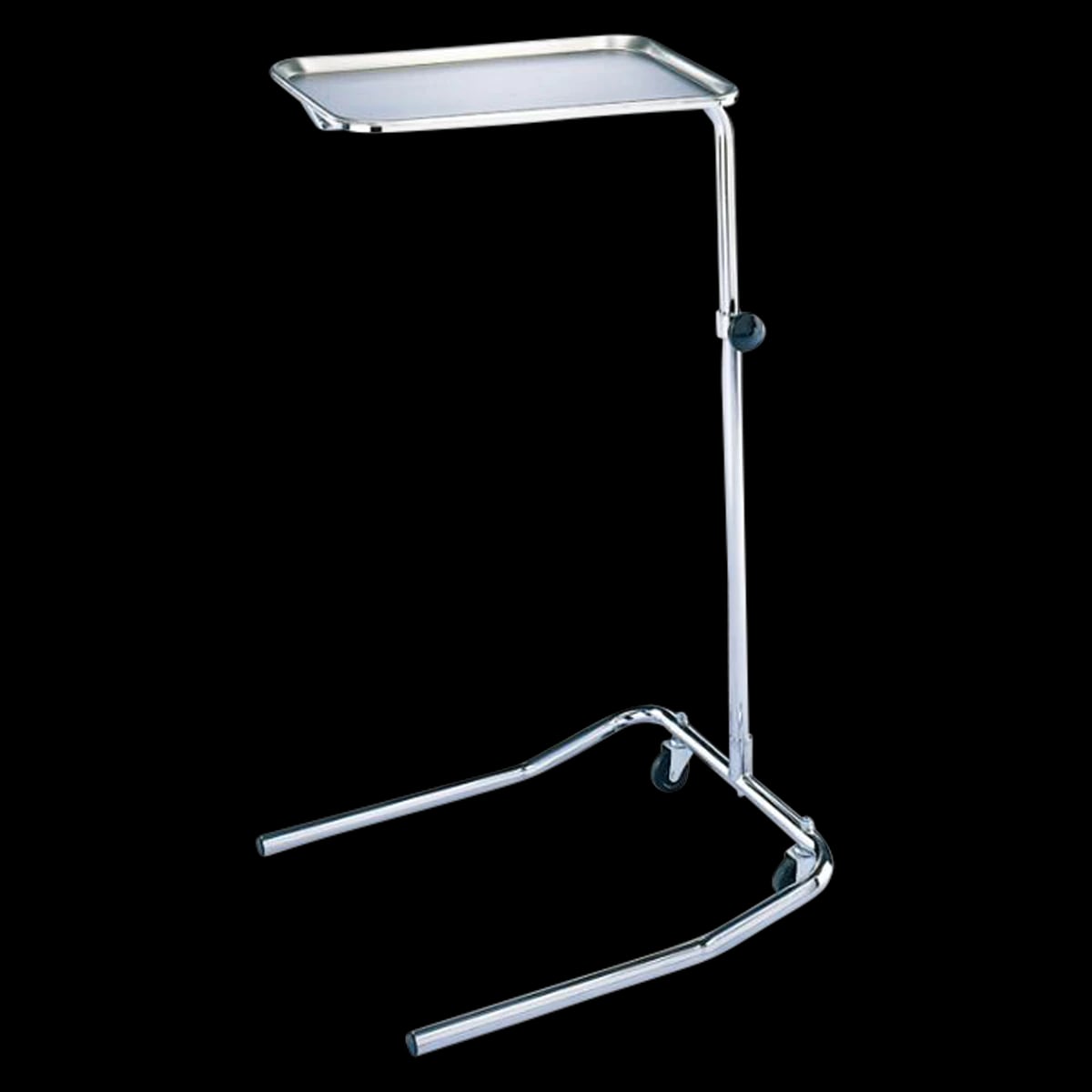 Blickman Industries Mayo Stand with 2" Casters, Chrome
