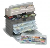 Plano Stowaway PP Tackle Box, Grey/Beige, 2/Case