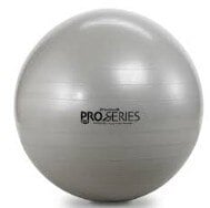 Thera-Band Pro Series Exercise Ball, Vinyl, 85cm, Silver