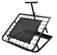 CanDo Ball Rebounder, Adjustable Angle 0-42 Degrees, 27 x 27.5 Inches, Black