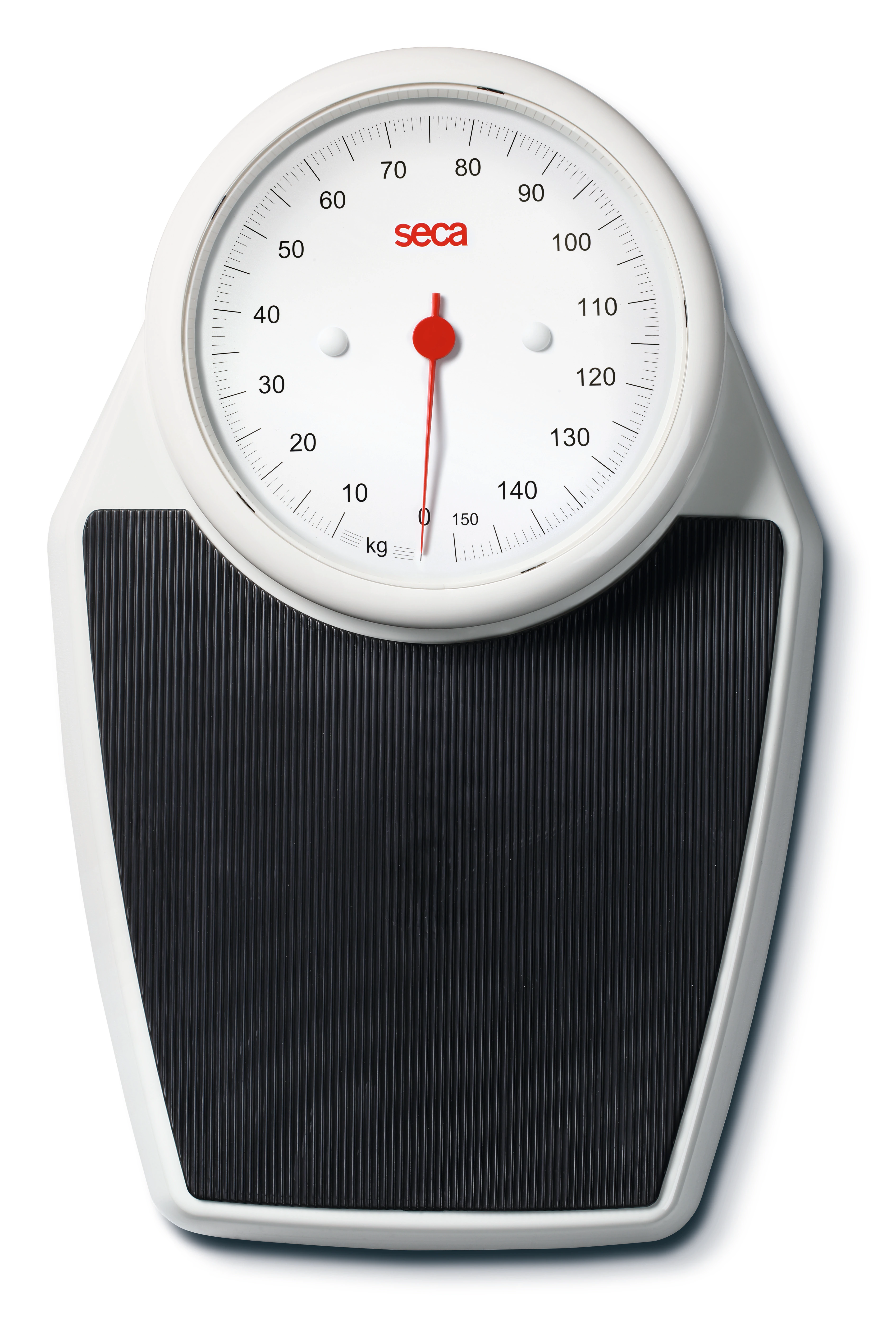 Seca Corp Floor Scale, Adult/Pediatric, Mechanical Dial, 320 lb/150 kg Capacity, lbs/kg