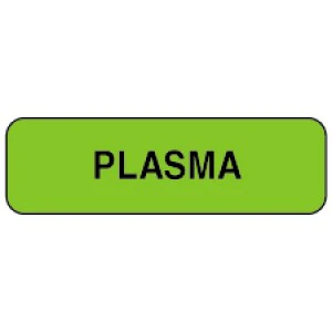 Precision Dynamics Plasma Adhesive Labels, Fluorescent Green, 1-1/4" x 3/8", 1000/Roll