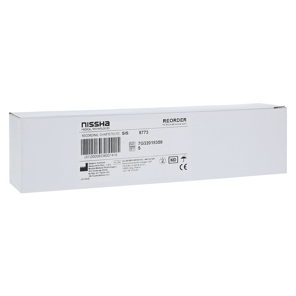 Clinitek 5773 Printer Chart Paper, 5 Rolls/Box