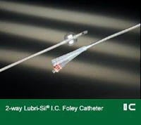Bard Lubri-Sil 2-Way Foley Catheter, Standard Round Tip, Hydrogel Coated Silicone, 24Fr, 5cc