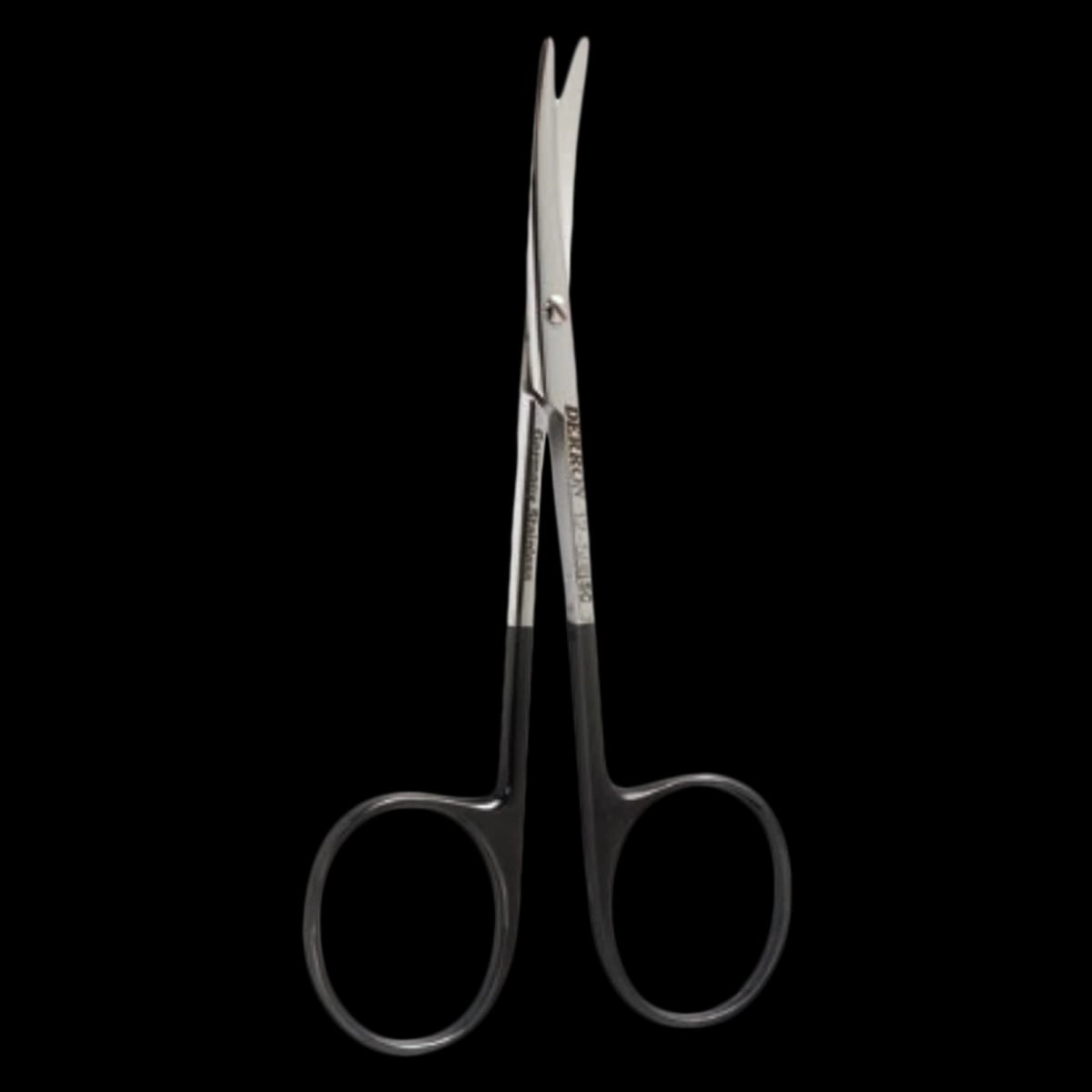 Derron SuperCut Metzenbaum Scissors, Baby, Curved, 4-1/2" (11.4 cm), Stainless Steel, Each