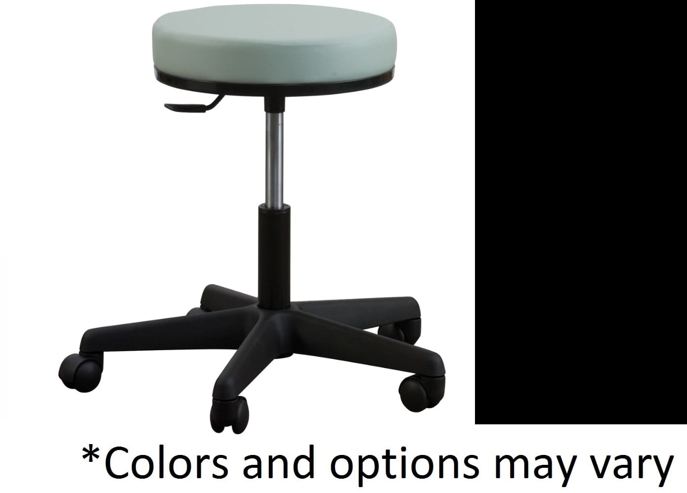Oakworks Premium Pneumatic Exam Stool, 5-Leg, 20-28" Height, 300 lb Capacity