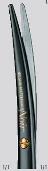 Aesculap NOIR Nelson-Metzenbaum Dissecting Scissors, Curved, 10-1/4" (26 cm), Stainless Steel, Non-Sterile, Reusable, Each