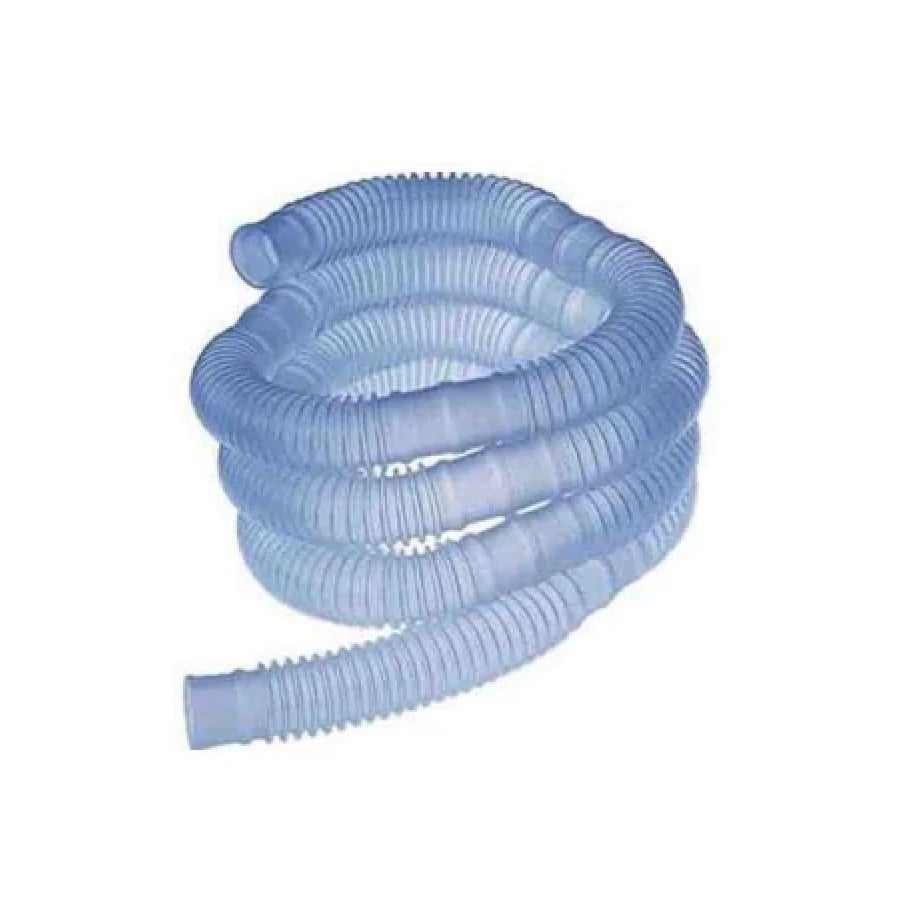 SunMed Airlife Corrugated Oxygen Tubing, 7/8" x 6', Blue, Disposable, 50/Case