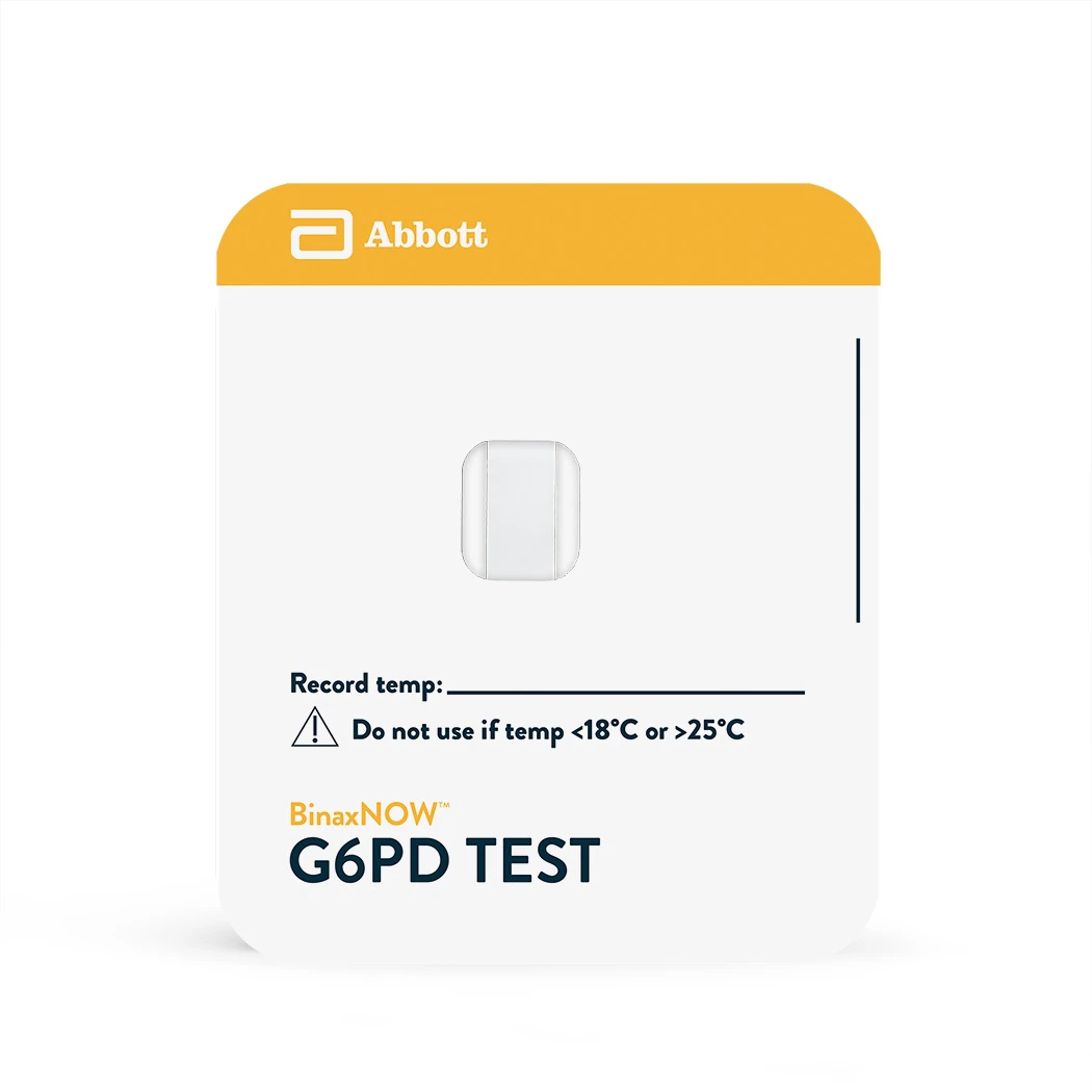 BinaxNOW G6PD Deficiency Test, High Complexity, 25 Tests/Kit