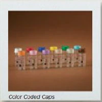 Hollister-Stier Snap Cap for 20mm Vial, Color Coded Green, 100/Package