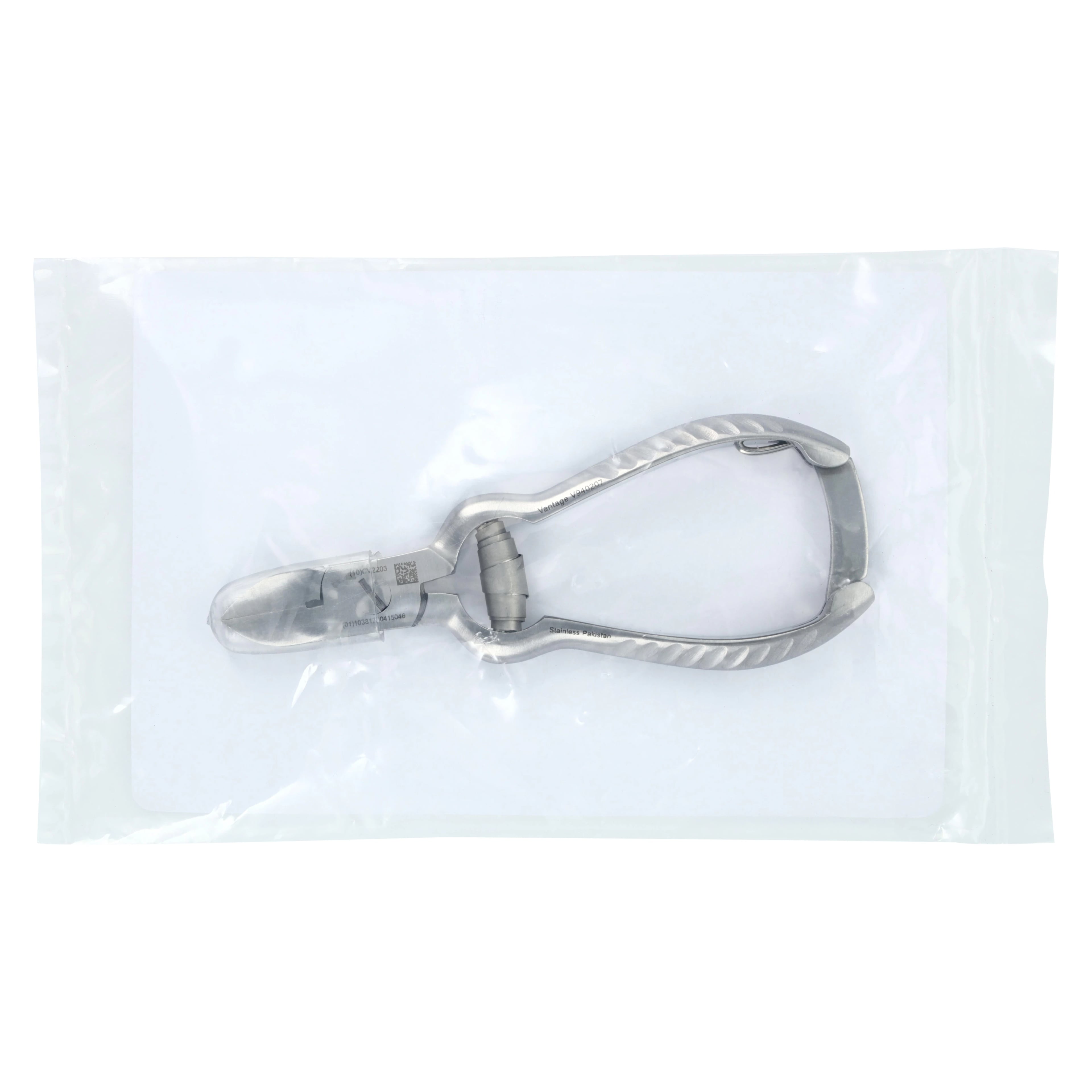 Vantage Nail Nipper, 4-5/8" Concave, Stainless Steel, Each