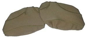 Dr. Jill's Ball of Foot Cushion Ultra-Thin, Satin Fabric, One Size