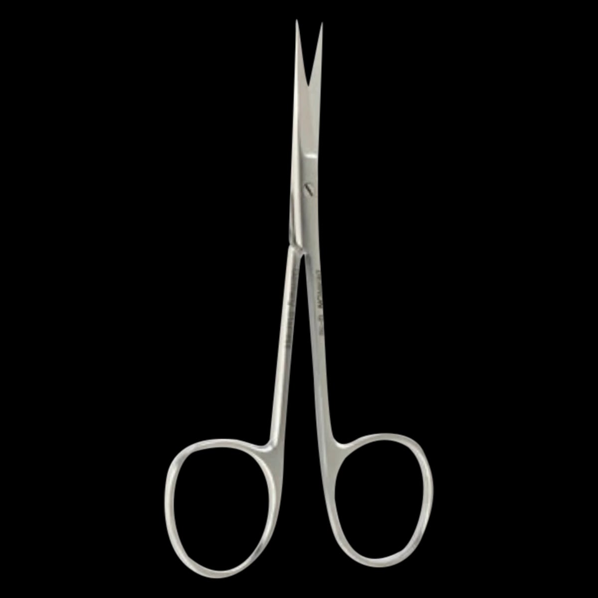Derron Surgical Instruments Iris Scissors, Straight, 4" Stainless Steel, Each