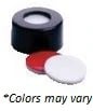 Screw Cap Silicone for Vial, Blue, 100/Package