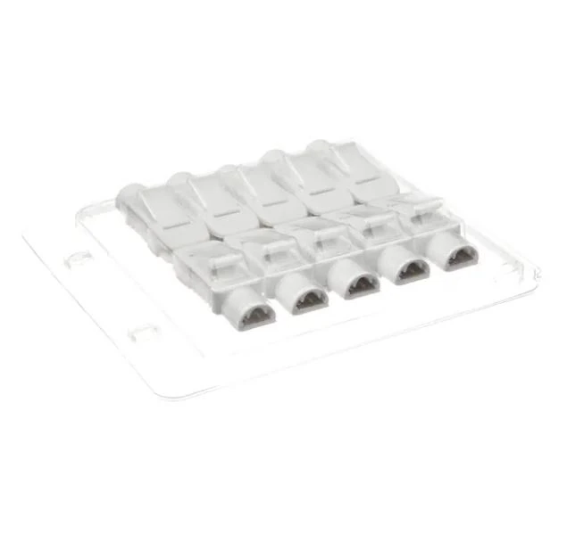 Welch Allyn CP200 ECG Electrode Adapter (Alligator Clip), 10/Package
