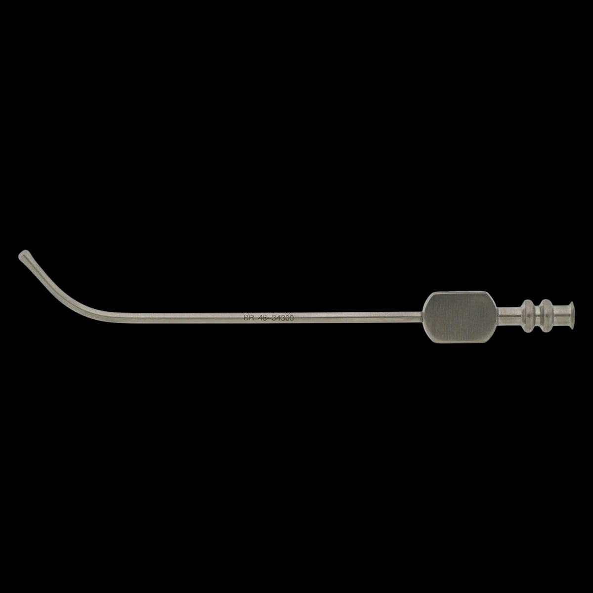 Von Eicken Suction Tube, Stainless Steel, 3.0mm x 140mm, Each