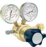 Harris Oxygen Regulator, Single Stage, Silver