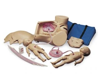 Nasco Healthcare Advanced Childbirth Simulator, 01KWC87QDQQ96HNGDRJ4PJER14