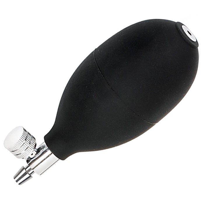 Prestige Medical Inflation Bulb/Valve for Aneroid Sphygmomanometer, Black, Each