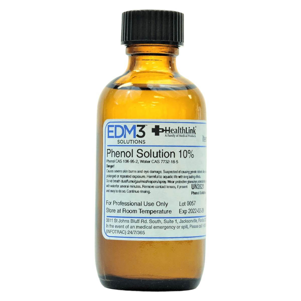 Phenol Reagent 10% Solution, 2 oz Bottle