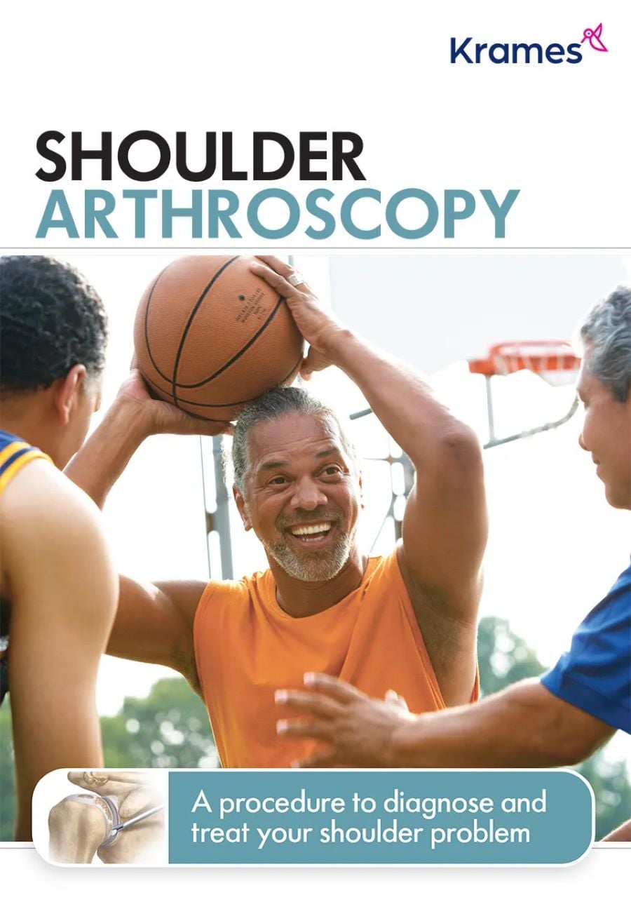 Krames Communications Shoulder Arthroscopy Educational Pamphlet, 8 Pages, Each