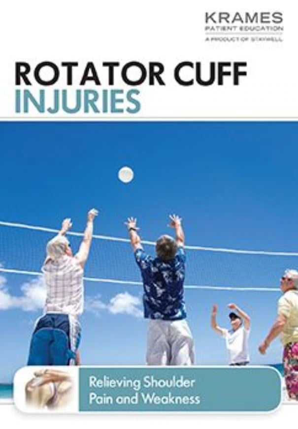 Krames Communications Rotator Cuff Injury Educational Pamphlet, 16 Pages, Each