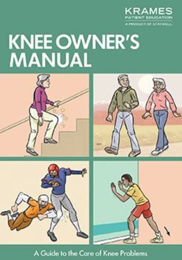 Knee Owner's Manual Educational Booklet, 16 Pages, Each