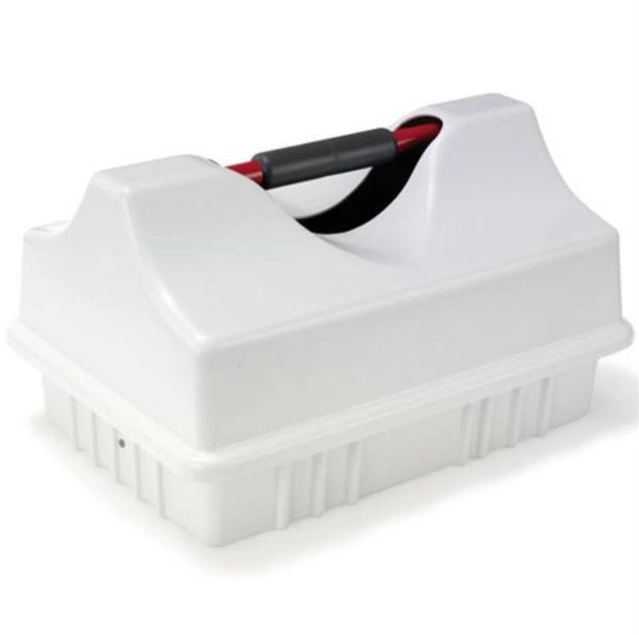 Marketlab Phlebotomy Tray with Lid and 13mm Rack, White