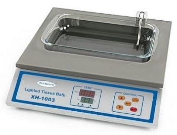 C&A Scientific Tissue Flotation Bath with Temperature Control, 18"x17"x11.5", LED Light, 110V, 01KT0J074HFEF6XCKVA0WB402N