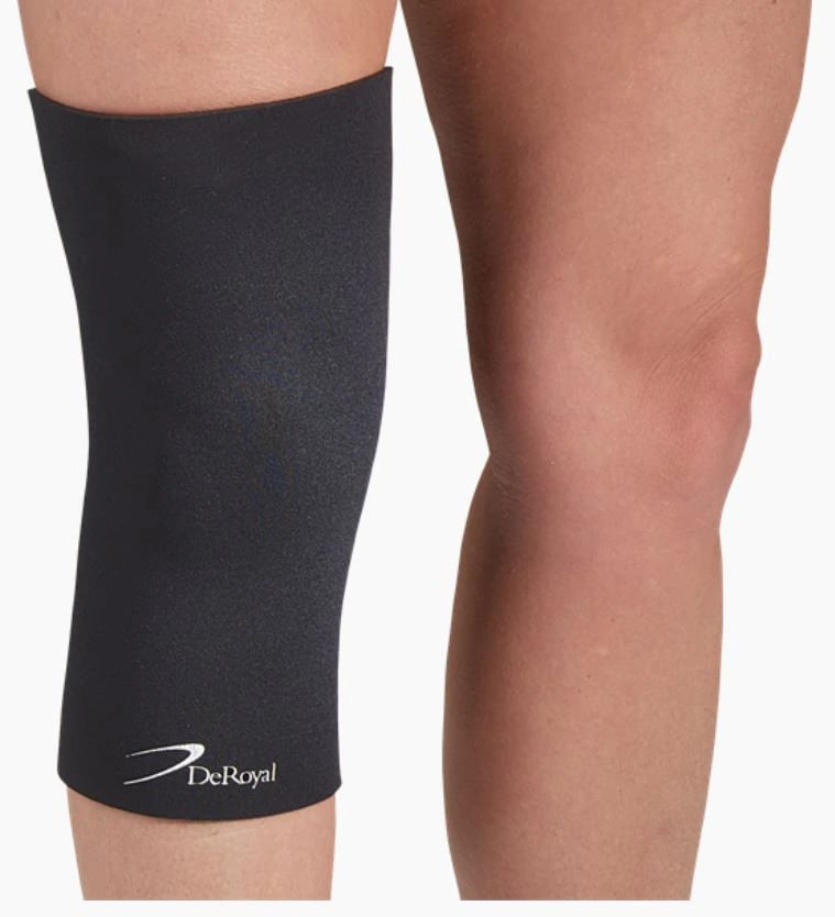 DeRoyal Support Knee Closed Patella, Adult Neoprene, X-Small, 13.5-15.5"