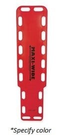 EP&R Maxi-Wide Spinal Immobilization Backboard with Pins, Red